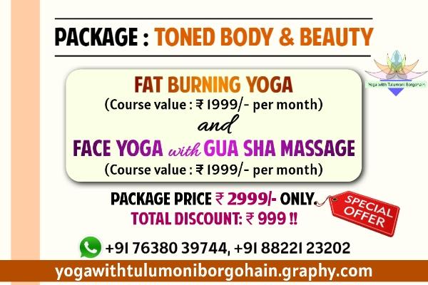 Fat Burning Yoga + Face Yoga cover