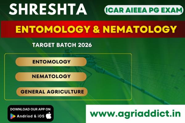Entomology & Nematology Paid Online Master Course 2026 for ICAR AIEEA PG EXAM cover