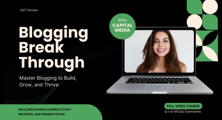 Blogging Breakthrough: Master Blogging to Build, Grow, and Thrive cover