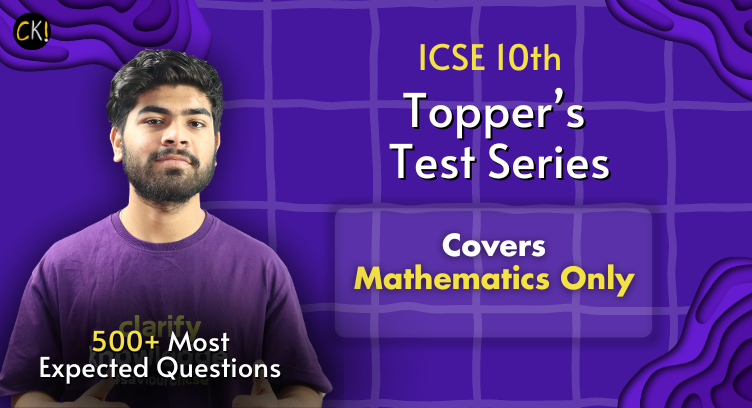 Mathematics Test Series | ICSE 10th cover