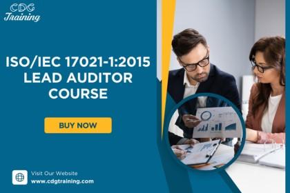 ISO/IEC 17021-1:2015 Lead Auditor cover