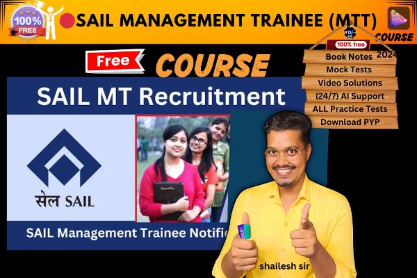 SAIL Management Trainee (MTT) FREE COURSE  cover