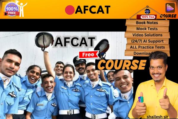 AFCAT Free course  cover