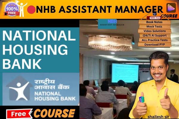 NHB ASSISTANT MANAGER free course  cover