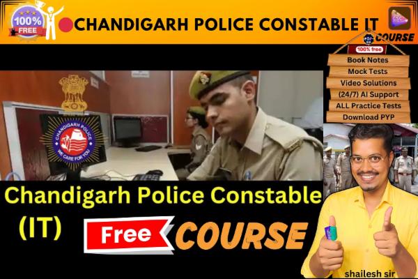 Chandigarh Police Constable IT Free course  cover