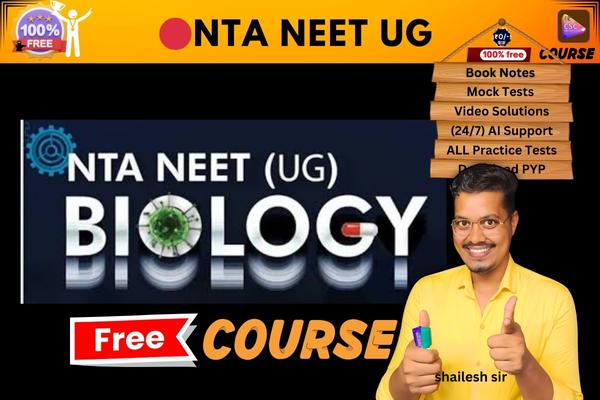 NTA NEET UG free course  cover