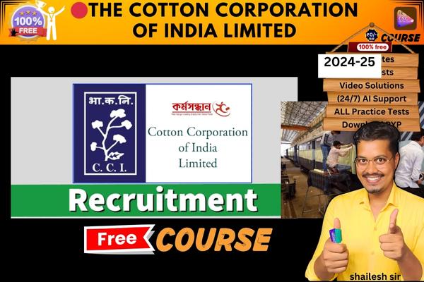 THE COTTON CORPORATION OF INDIA LIMITED free course  cover