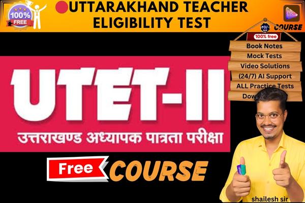 Uttarakhand Teacher Eligibility Test free course  cover