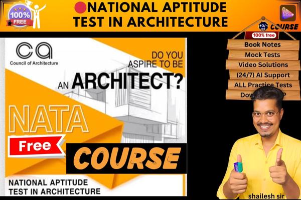 NATIONAL APTITUDE TEST IN ARCHITECTURE free course  cover