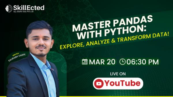 Master Pandas With Python cover