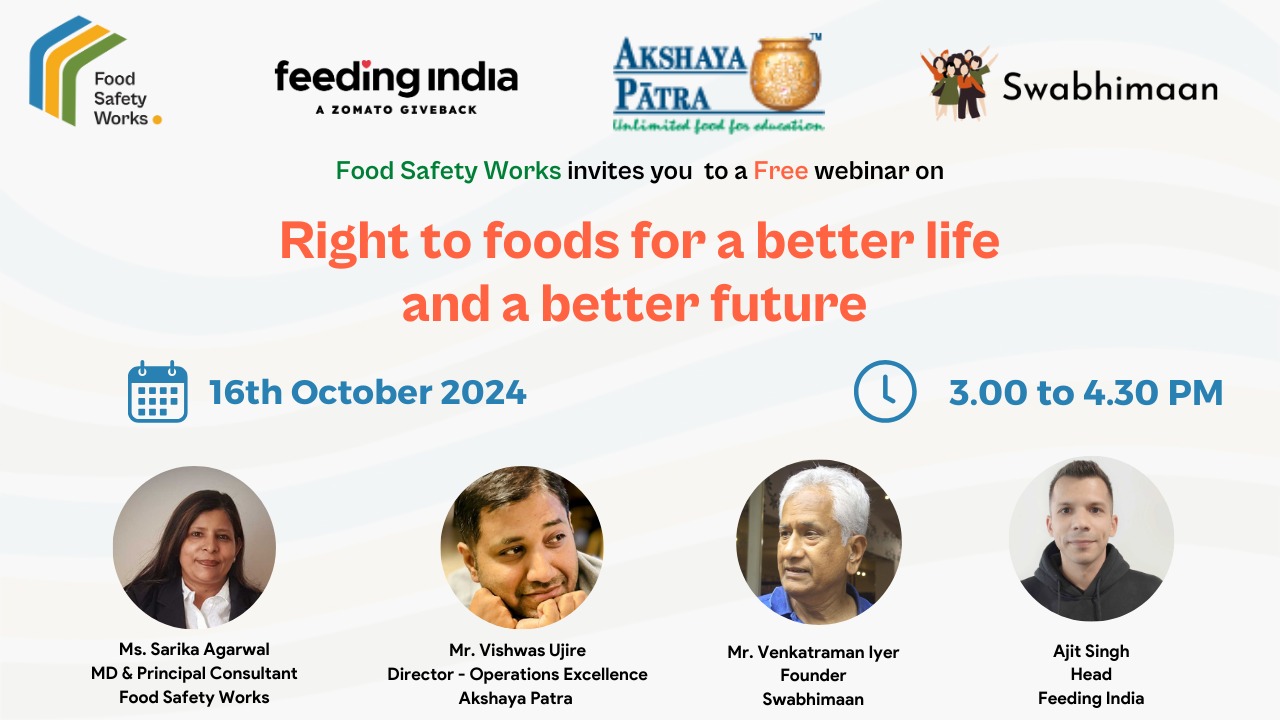 Food Safety : Right to foods for a better life and a better future cover