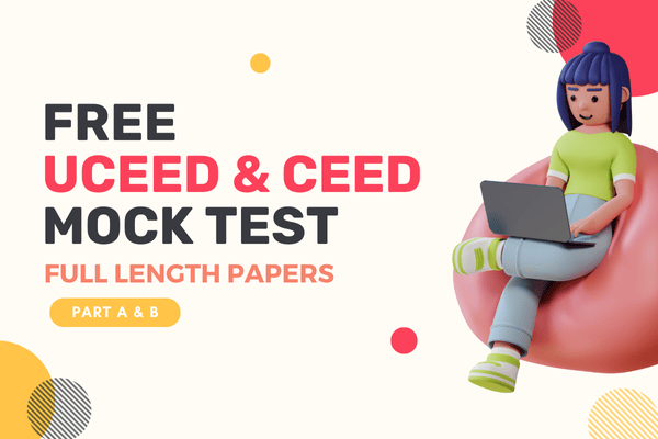 U/CEED Free Full length Mock Test cover