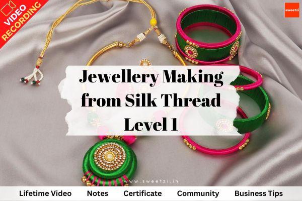 Basic Jewellery Making (Silk Thread) Workshop - Level 1 cover