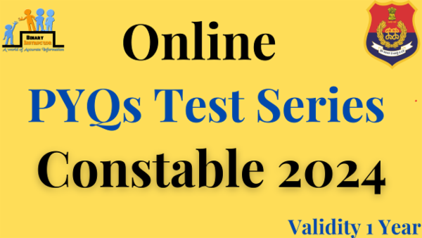 Constable 2024 (Test Series PYQs) cover