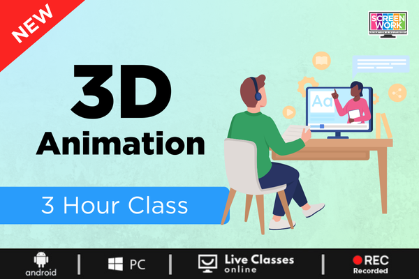 3D Animation 3 Hour Masterclass cover