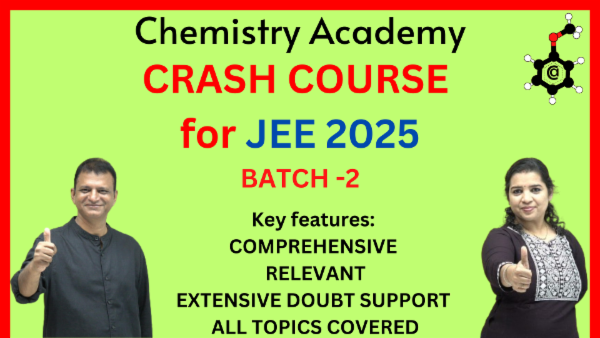 CRASH COURSE FOR JEE 2025 BATCH-2 cover