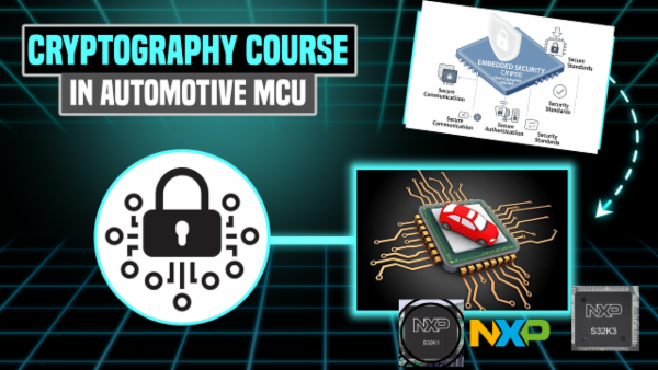 Cryptography course in Automotive MCU cover
