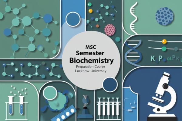 MSc BioChemistry 1st Semester Exam Preparation Batch 2025 For Lucknow University cover
