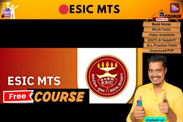 ESIC MTS FREE COURSE  cover