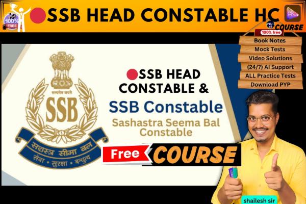 SSB Head Constable HC free course  cover