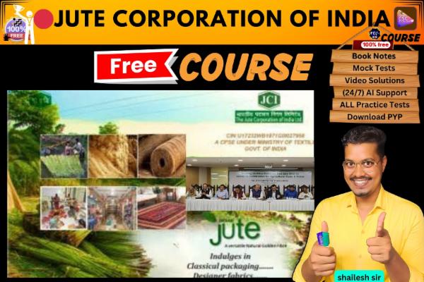 Jute Corporation of India free course  cover