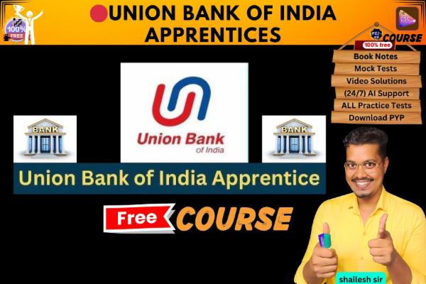 Union Bank of India Apprentices free course  cover