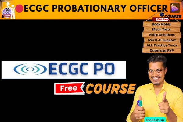 ECGC Probationary Officer cover