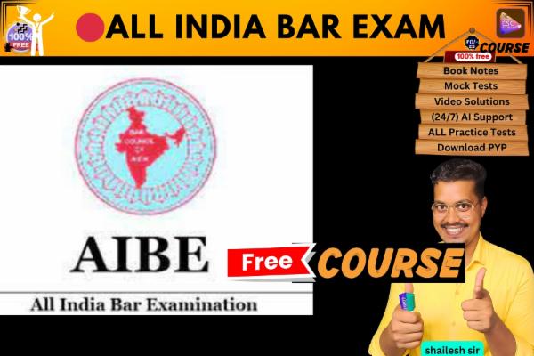 All India Bar Exam Free course  cover
