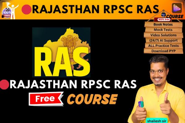 Rajasthan RPSC RAS free course cover