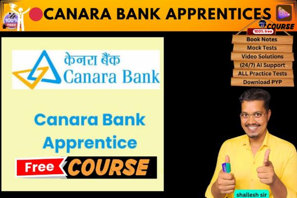 CANARA BANK APPRENTICES free course  cover