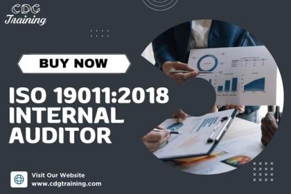 ISO 19011:2018 Internal Auditor cover