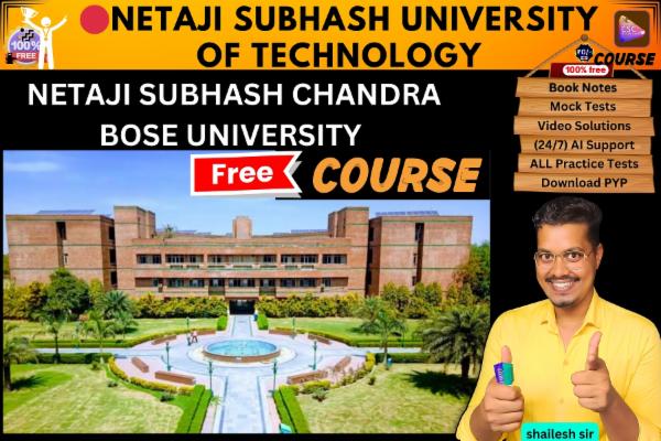 NetaJi Subhash University of Technology free course  cover