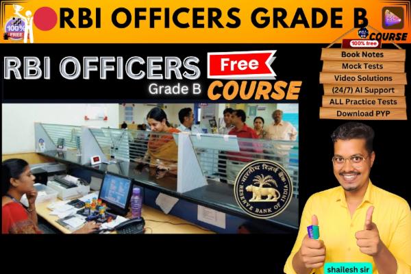 RBI Officers Grade B free course  cover