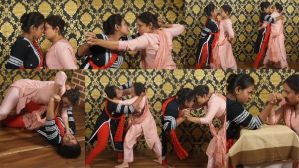 Battle of Two Punjabi Sardarnis || One of the most intense test of strength matches cover