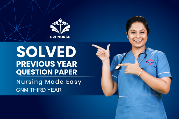Ezi Notes/Question Paper-GNM Third Year cover