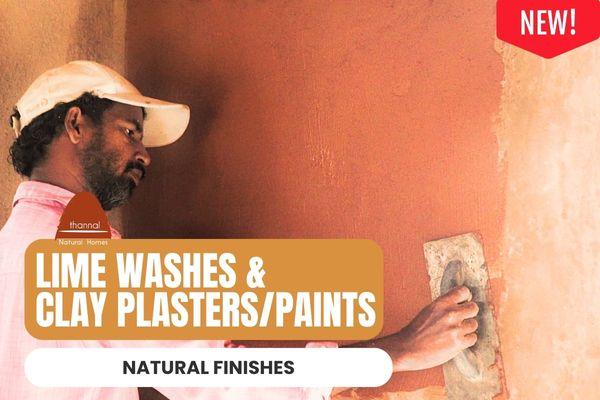 4.3 Lime washes and Clay paints/plasters cover