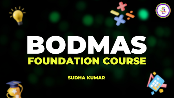 BODMAS (Foundation Course) cover