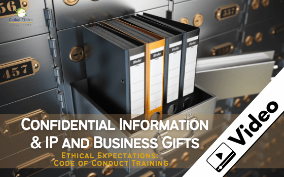Code of Conduct Training (Part 3): Confidential Information & IP and Business Gifts cover