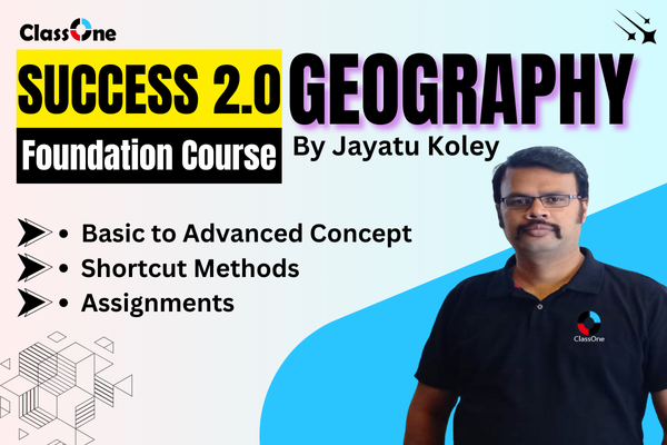Success 2.0 - Foundation Course on Geography by Jayatu Koley sir cover