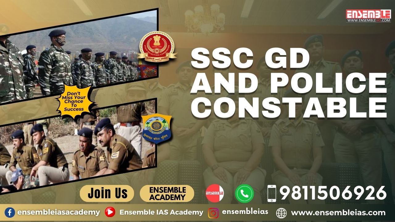 SSC GD AND POLICE CONSTABLE cover