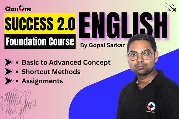 Success 2.0 - Foundation Course on English by Gopal Sarkar Sir cover
