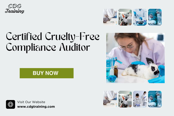 Certified Cruelty-Free Compliance Auditor cover