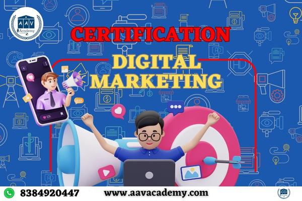 Certification in Digital Marketing cover