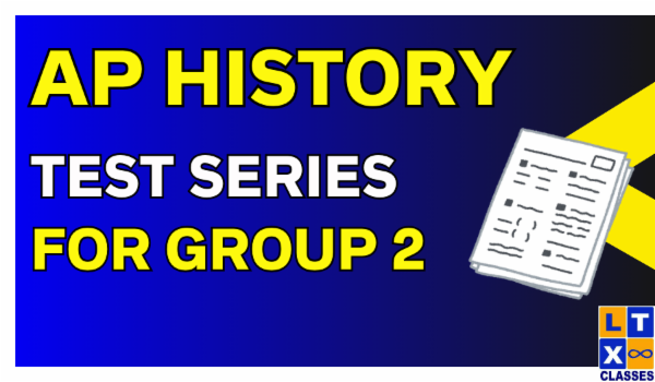 AP History Test Series for Group 2 cover