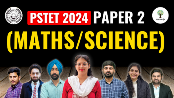 PSTET Paper 2 (Math & Science) Online Course cover