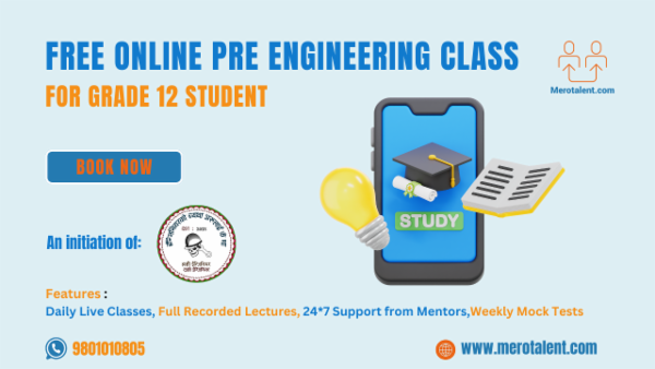Free online Pre Engineering class For grade 12 student cover