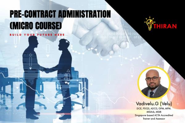 PRE-CONTRACT ADMINISTRATION (MICRO COURSE) cover