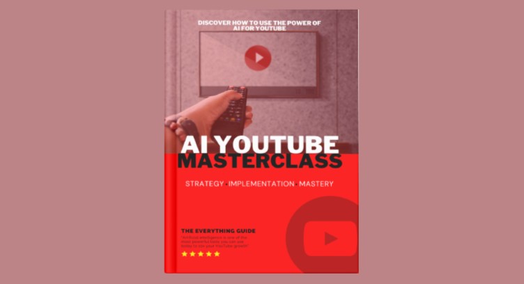 E Book - AI You Tube Master Class cover