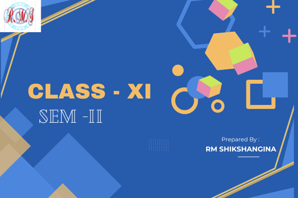 MATH XI SEM -II cover