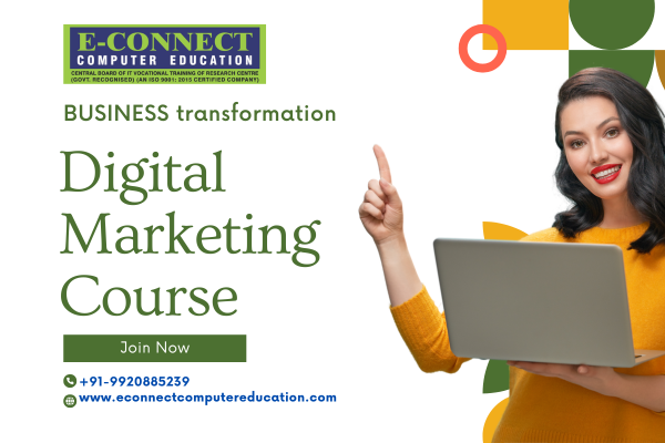 E-Connect - Digital Marketing Course cover